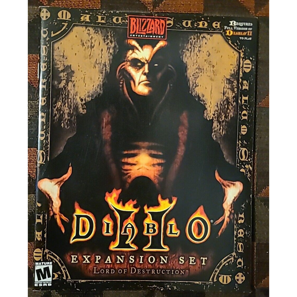 Diablo 2 Expansion Set Lord Of Destruction Manual 2001 Blizzard Entertainment